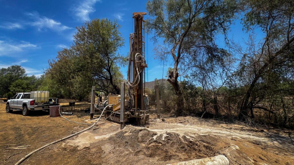 Máquina de perforación de pozo de agua