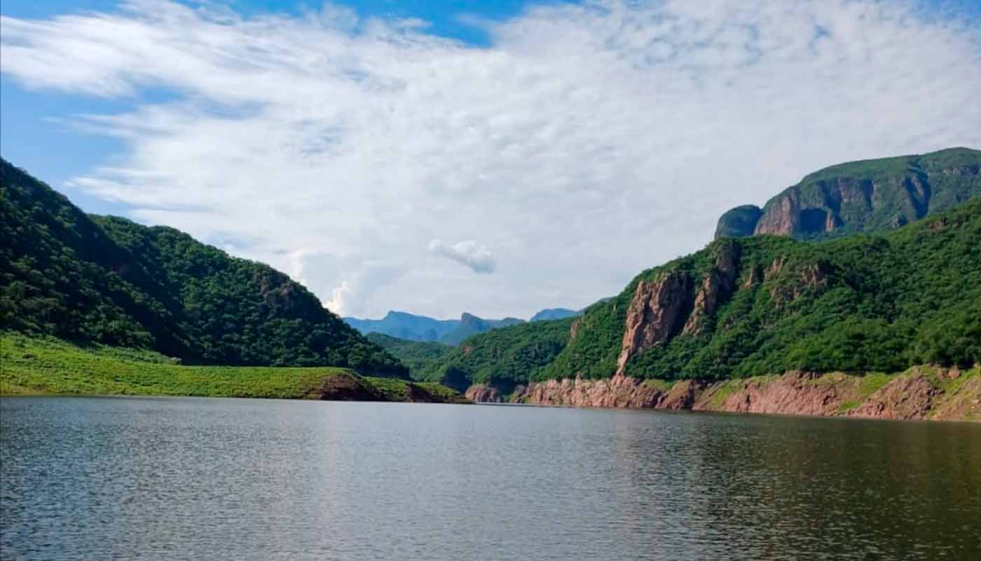 Presa huites, en Sinaloa