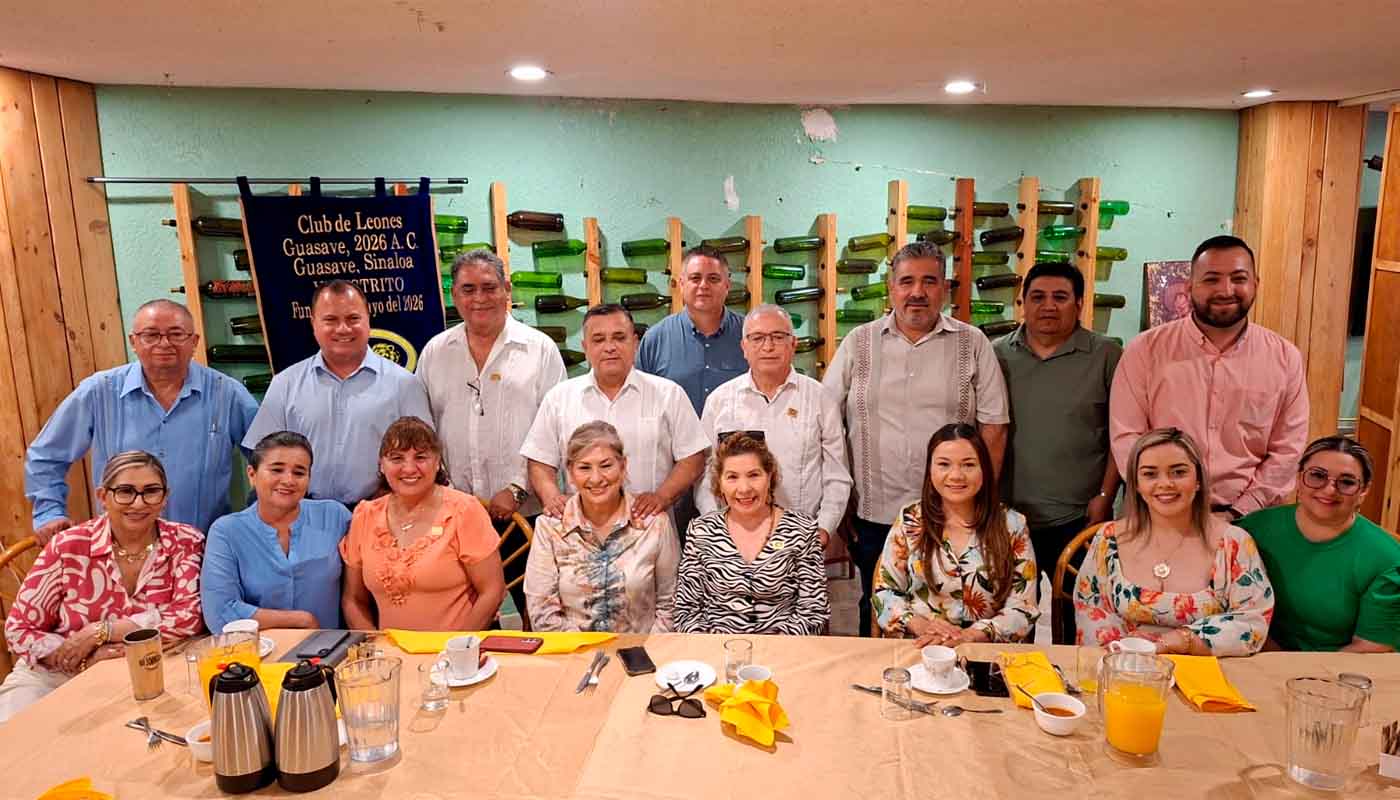 Presentación del Club de Leones 2026 en Guasave