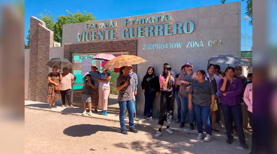 Primaria Vicente Guerrero, en Tres Garantías, JJR