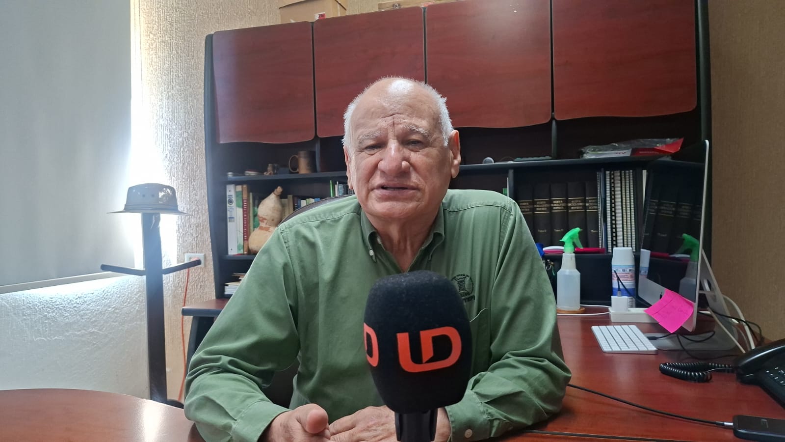 Gerente de la Junta Local de Sanidad Vegetal del Valle del Fuerte, Francisco Javier Orduño Cota