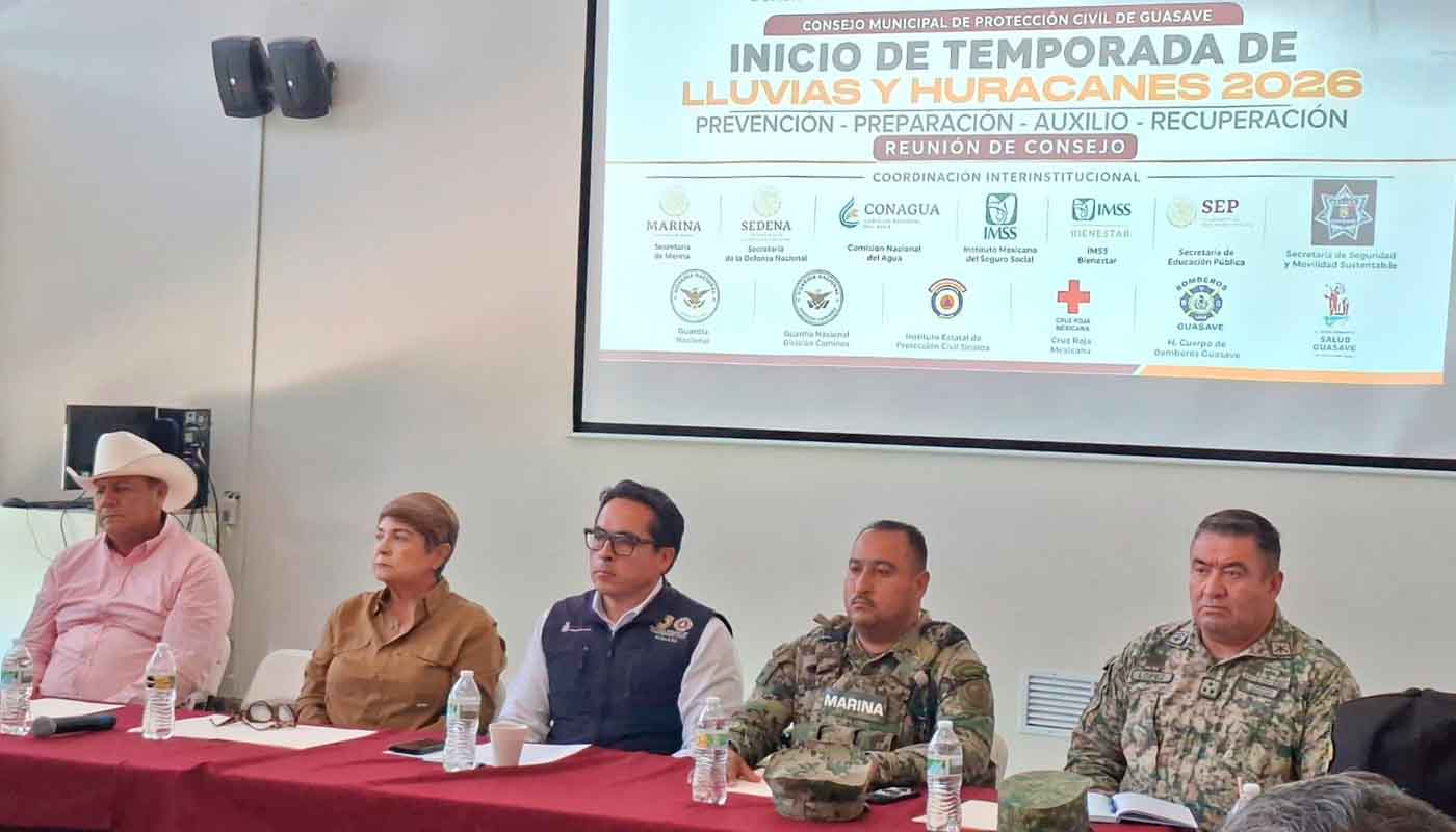 Protección Civil Guasave se prepara para huracanes