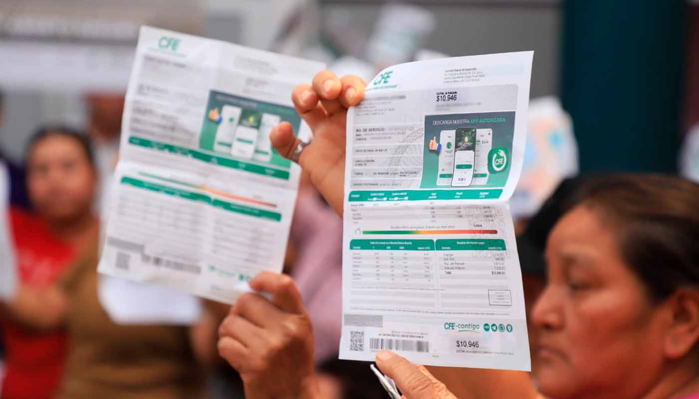 Recibo de electricidad de más de 10 mil pesos en Sinaloa