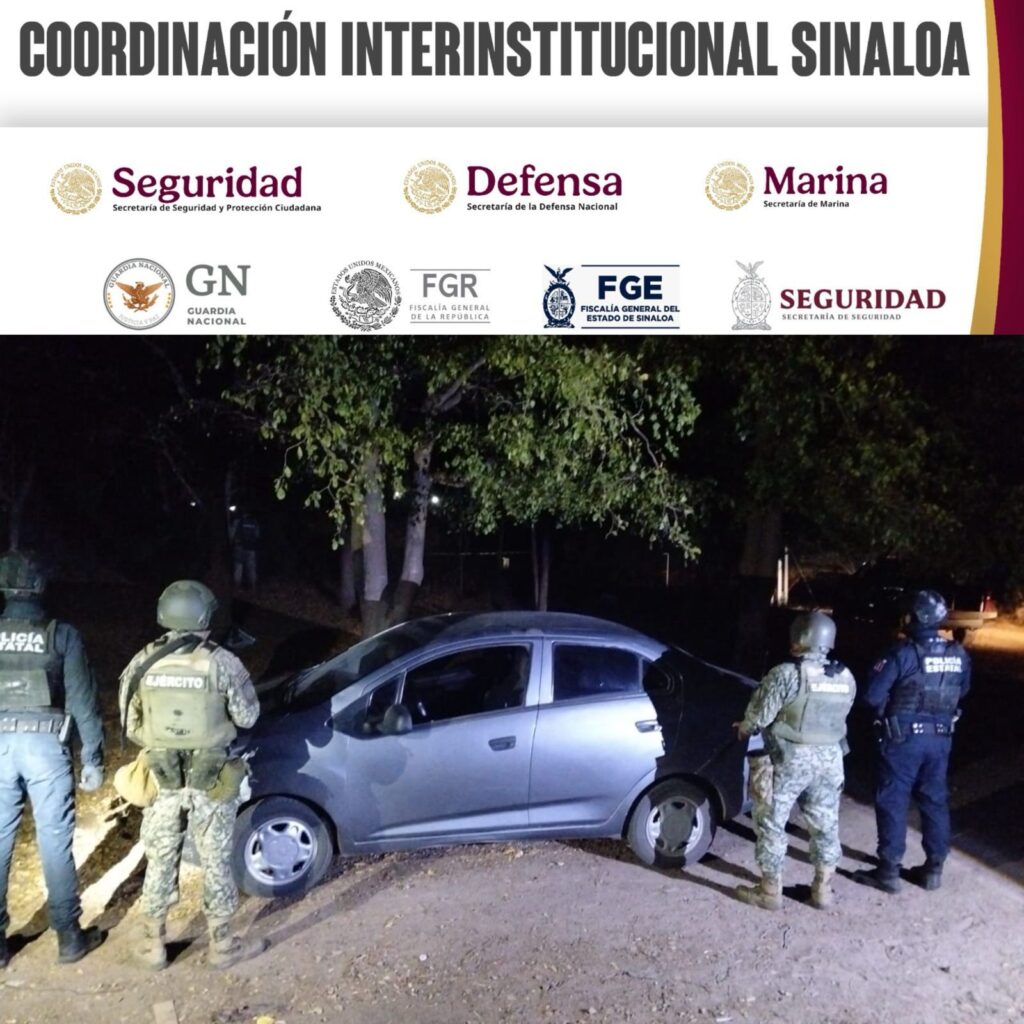 Recuperan vehículo robado