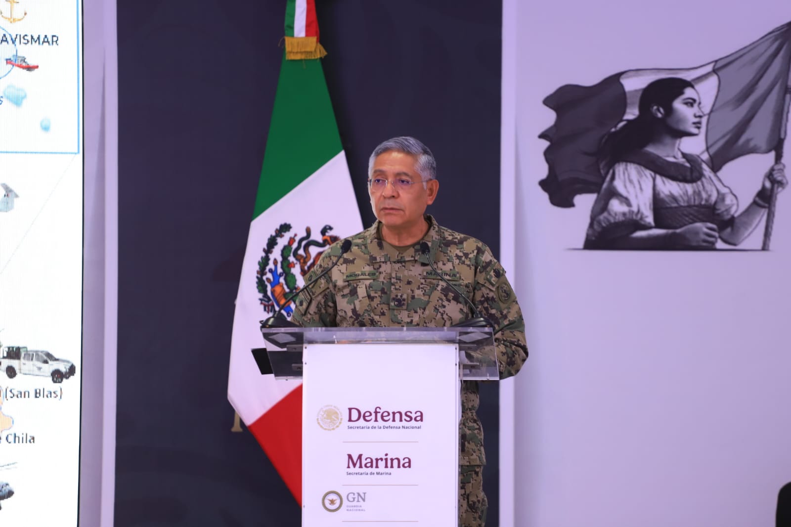 Reymundo Pedro Morales Ángeles, almirante secretario