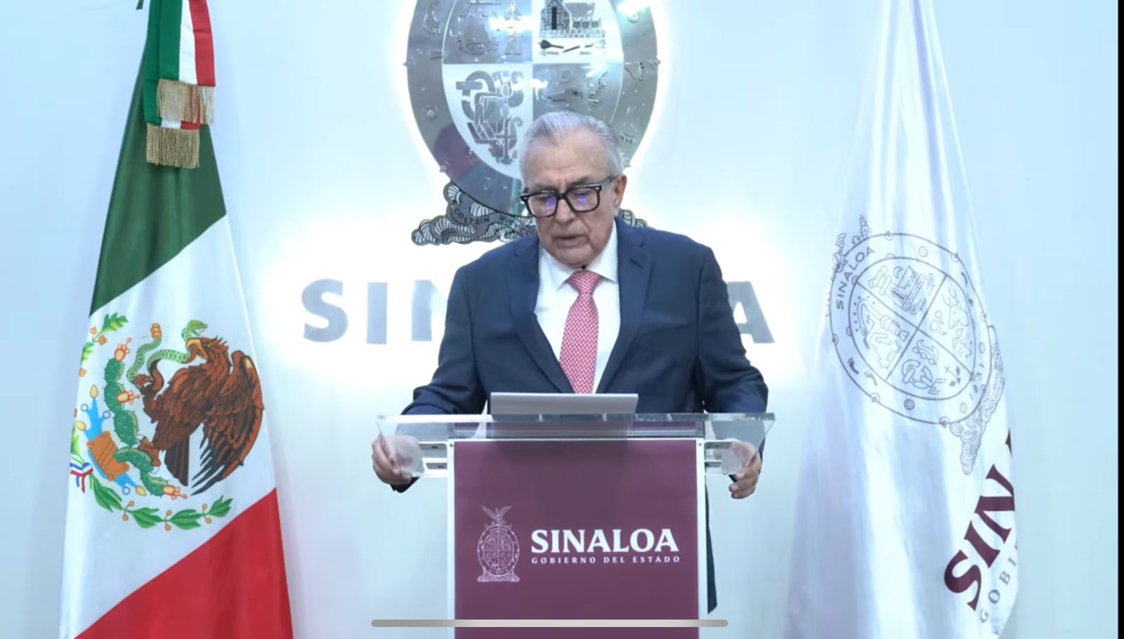 Rubén Rocha se separa del cargo de gobernador de Sinaloa