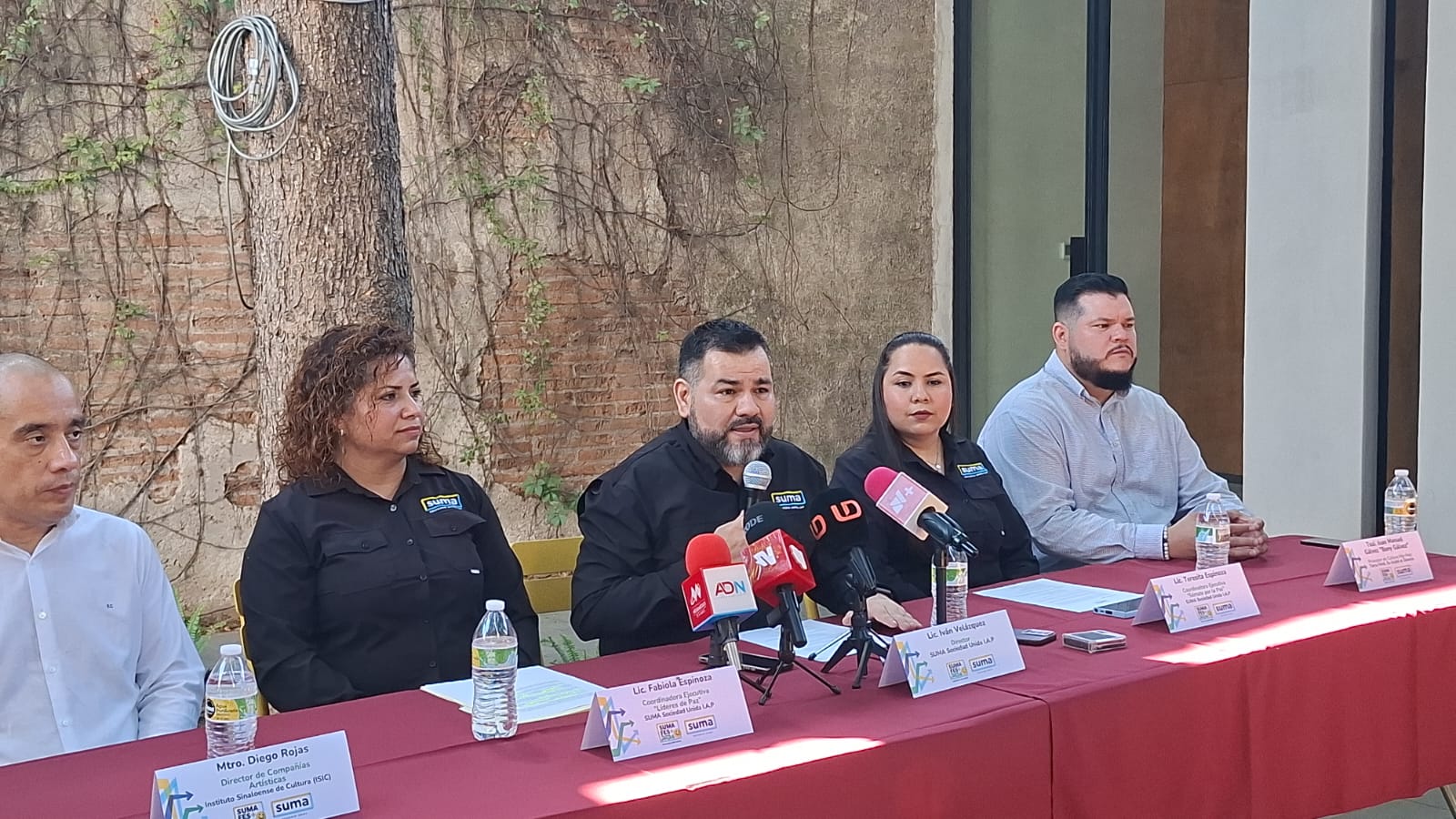 Rueda de prensa de Suma Sociedad Unida IAP