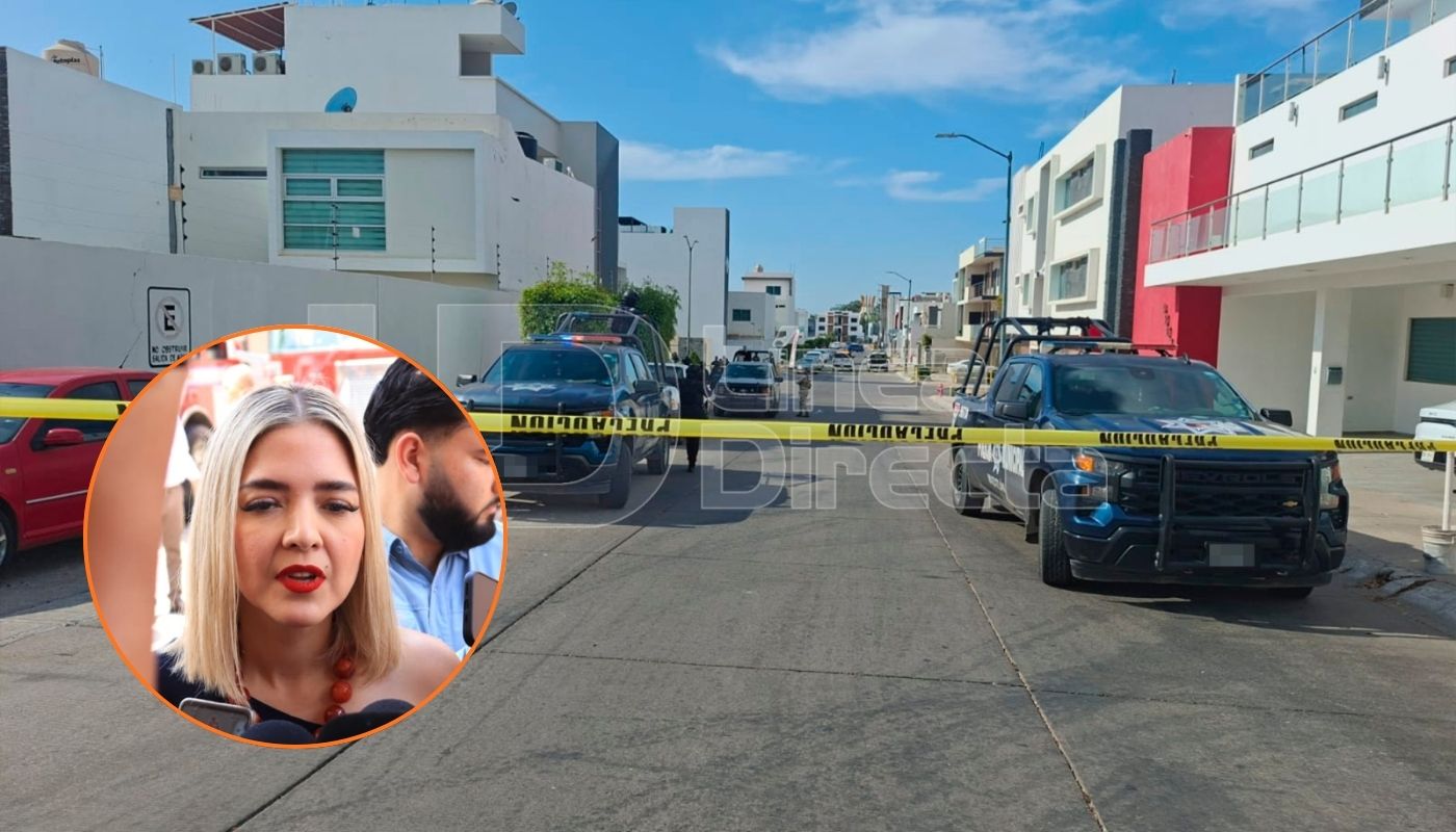 En grande zona residencial asegurada y en circulo alcaldesa de Mazatlán