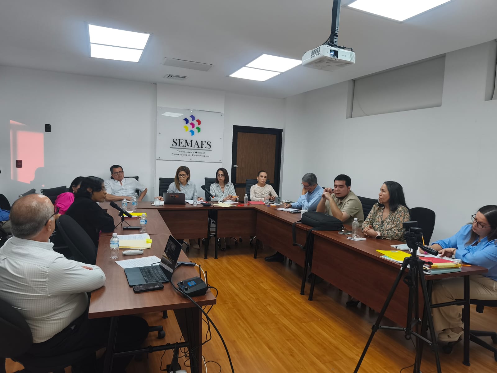 Sesión orfinaria de integrantes de Semaes