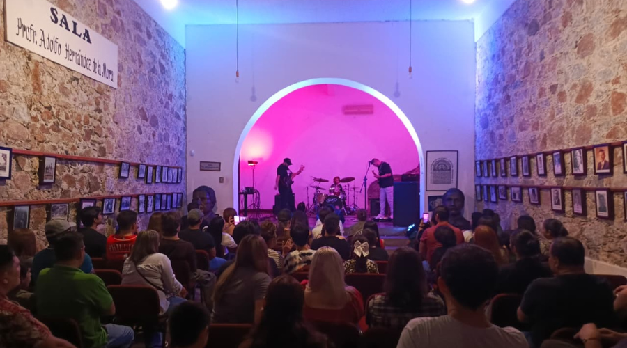 Evento de grupos locales denominado Tardes de Rock en Los Mochis