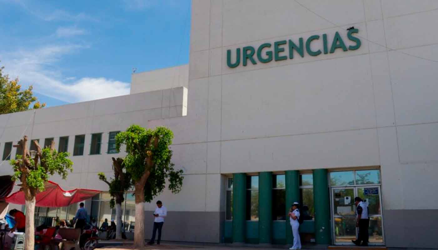 Área de Urgencias del Hospital General de Los Mochis