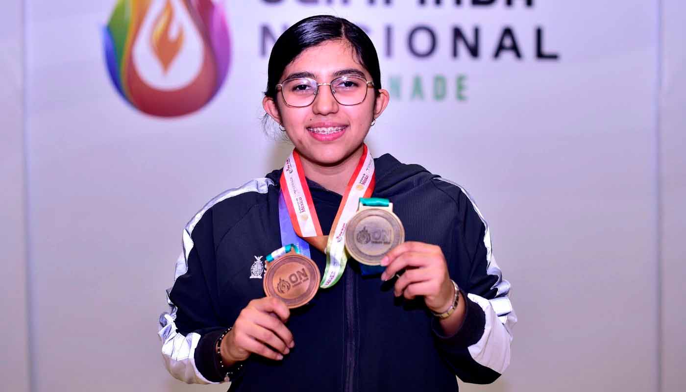 Valentina Quintero, sinaloense que ganó oro en Tiro Deportivo