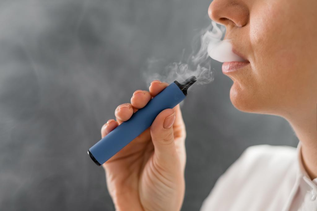 Persona vapeadora