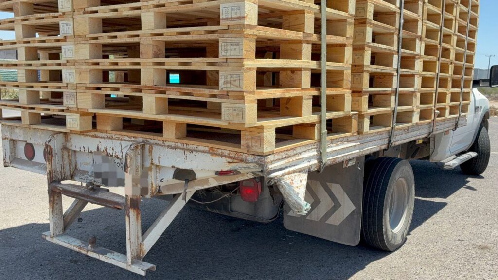Carro de carga de madera