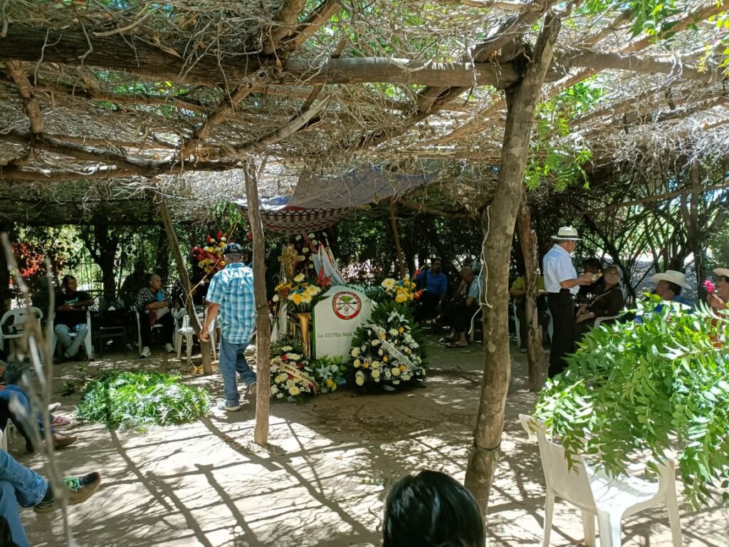 Velorio de Joaquín Valenzuela.