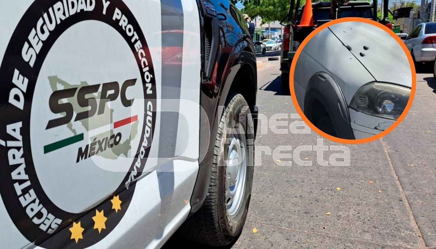 Armados agreden a federales en la av. Insurgentes, en Mazatlán;