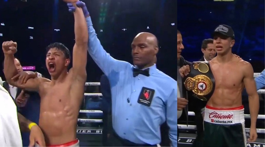 Jaime Munguía domina al “Toro” Reséndiz y es nuevo campeón mundial AMB