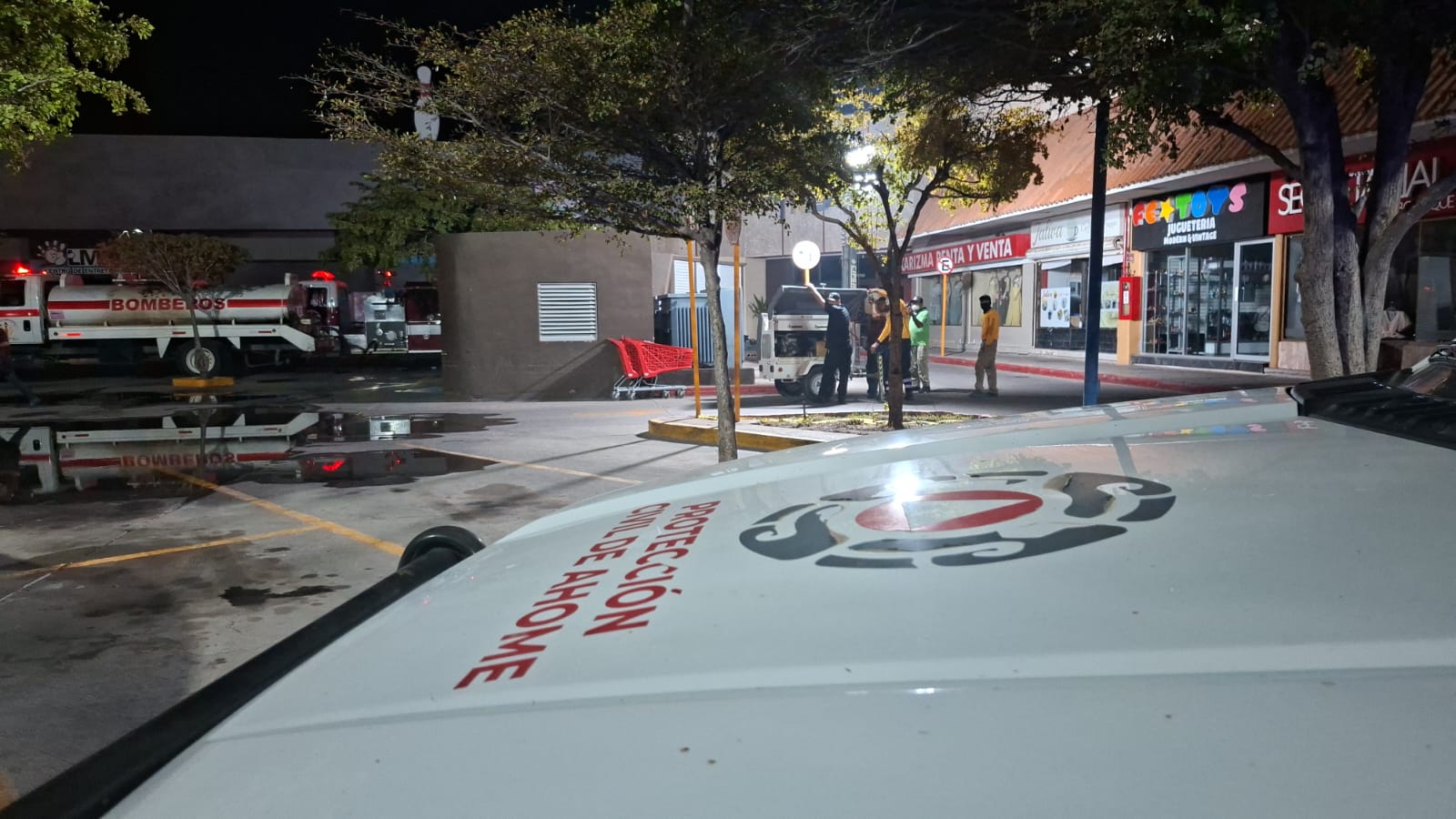 “Dos zonas colapsadas y acceso imposible”: advierte la Gobernadora tras incendio en Plaza Fiesta