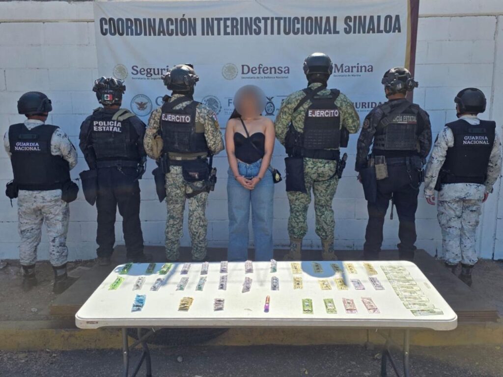Mujer detenida 