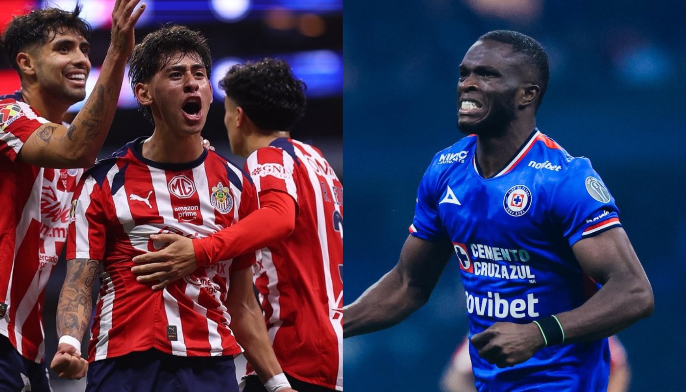 Chivas de Guadalajara y Cruz Azul
