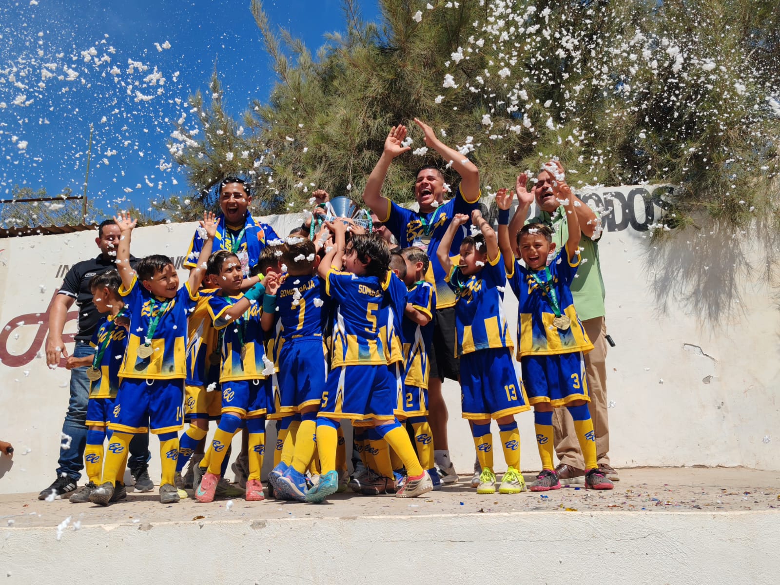 Baja California se coronó en el Nacional de Futbol Chupones celebrado en Los Mochis