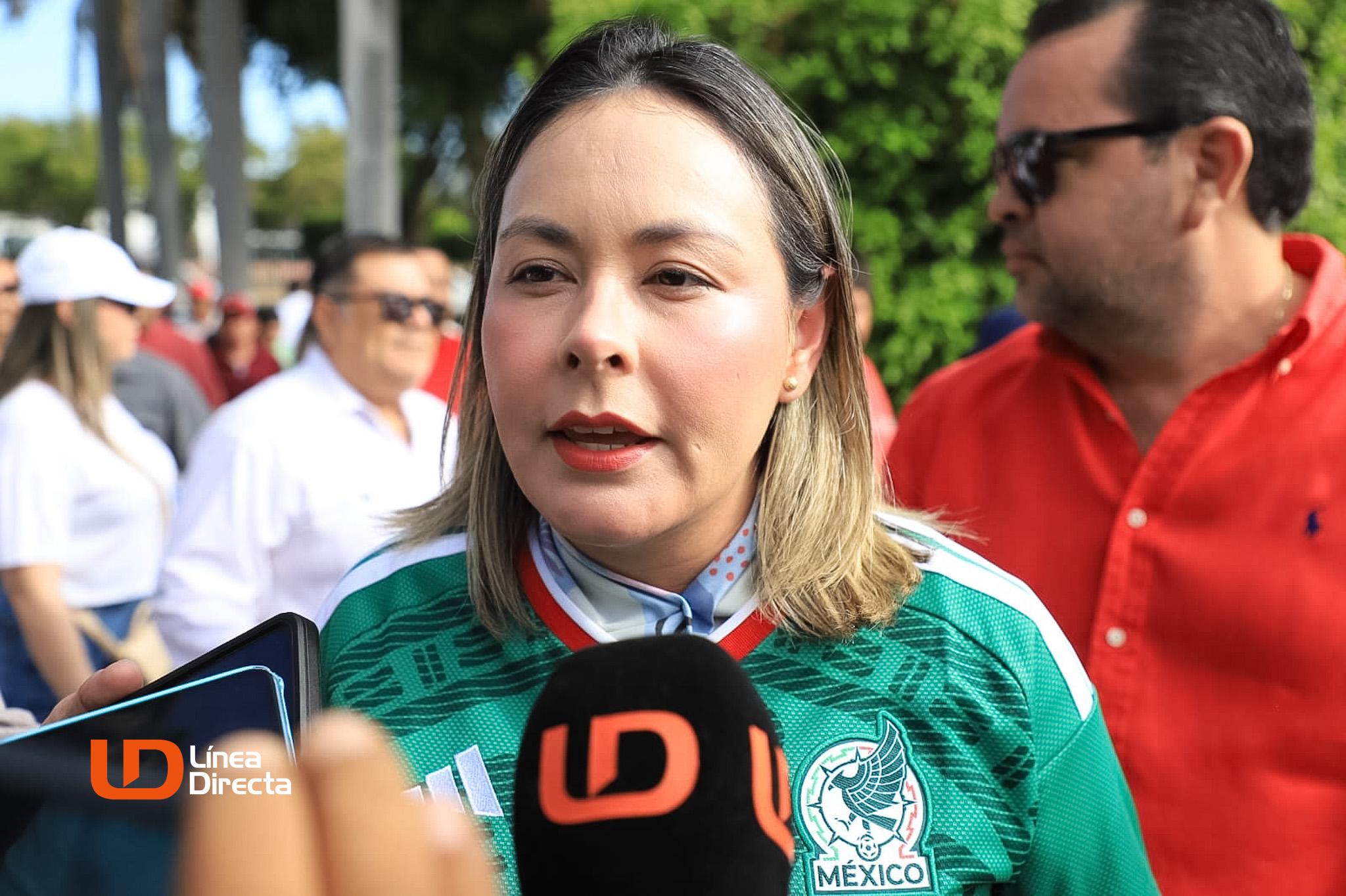 Yeraldine Bonilla hablando para Línea Directa