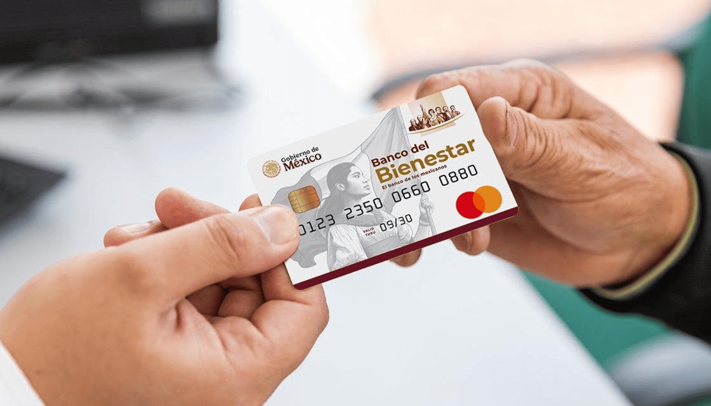 Tarjeta Banco del Bienestar.