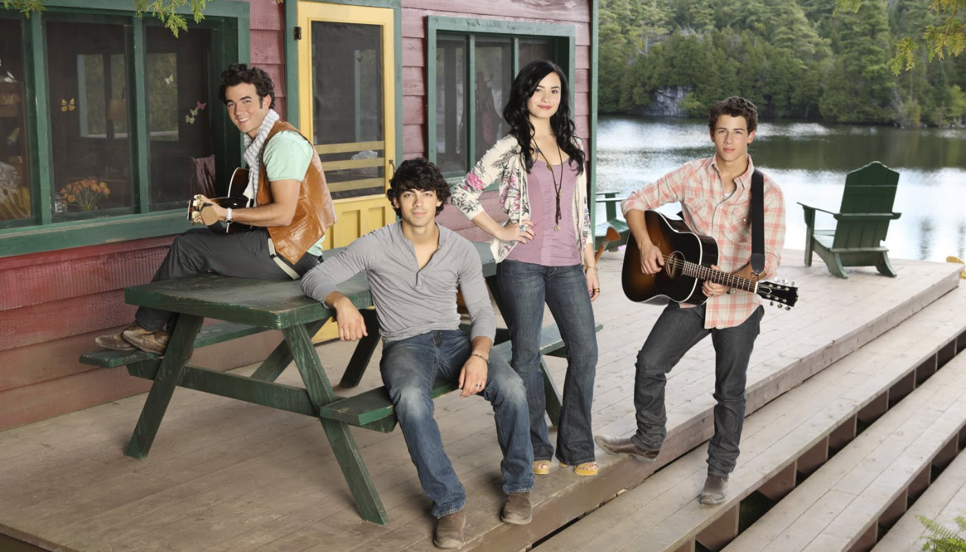 Camp Rock con los Jonas Brothers y Demi Lovato