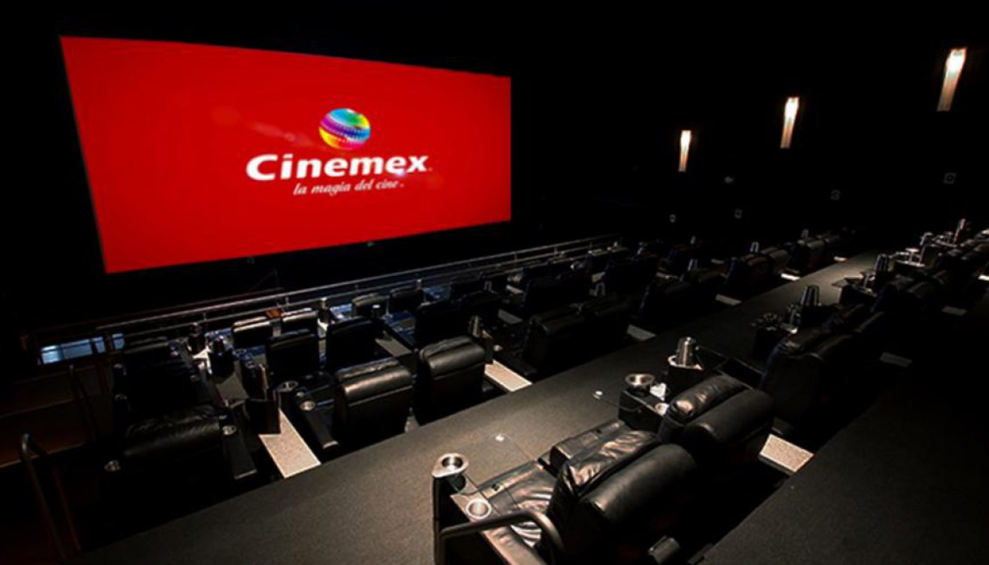 salas de cine VIP Cinemex.