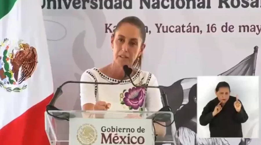 Claudia Sheinbaum, presidenta de México.