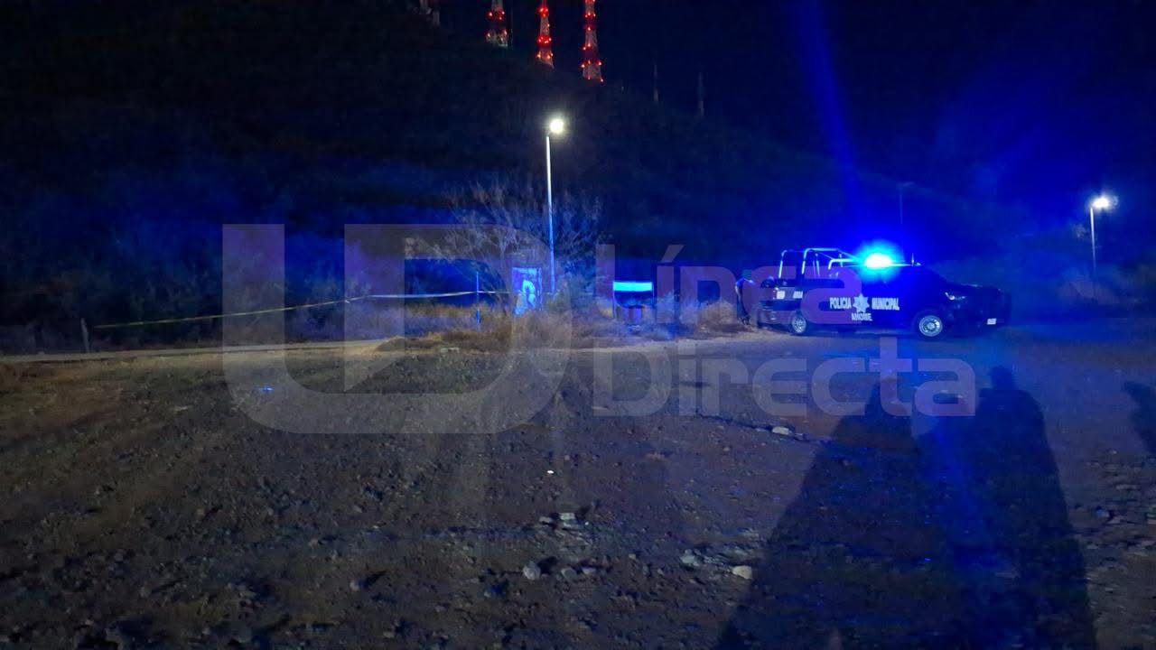 Zona acordonada en el cerro de La Memoria