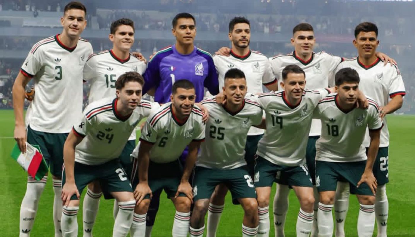 Jugadores de la Selección Nacional de México