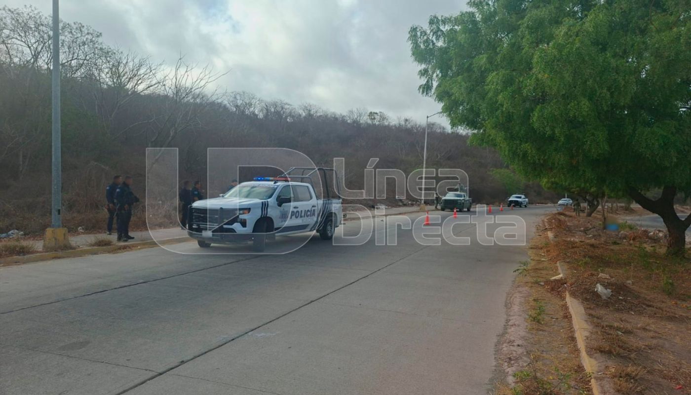 patrullas y elementos policiacos en una calle
