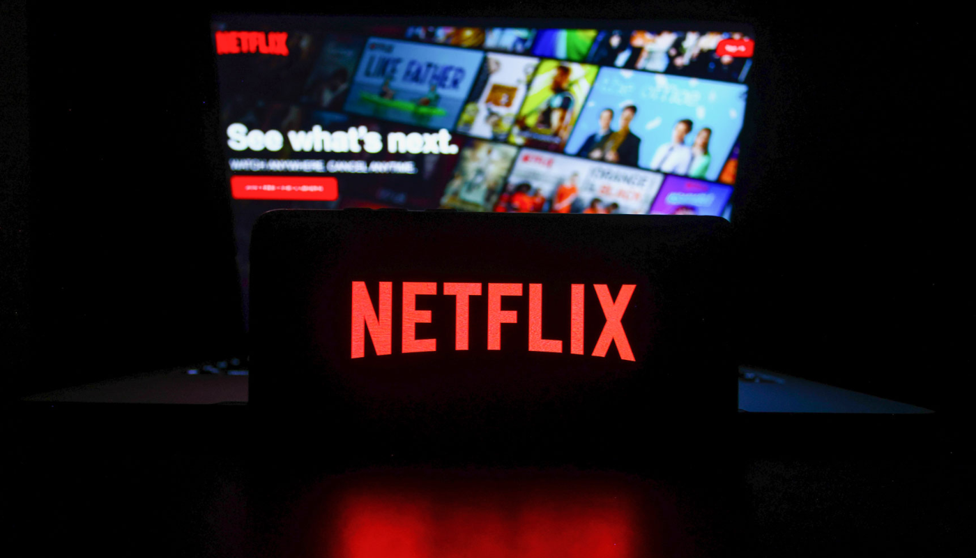 Plataforma de Netflix.