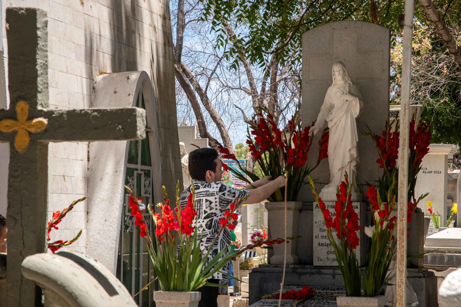 Panteón en culiacán este 10 de mayo