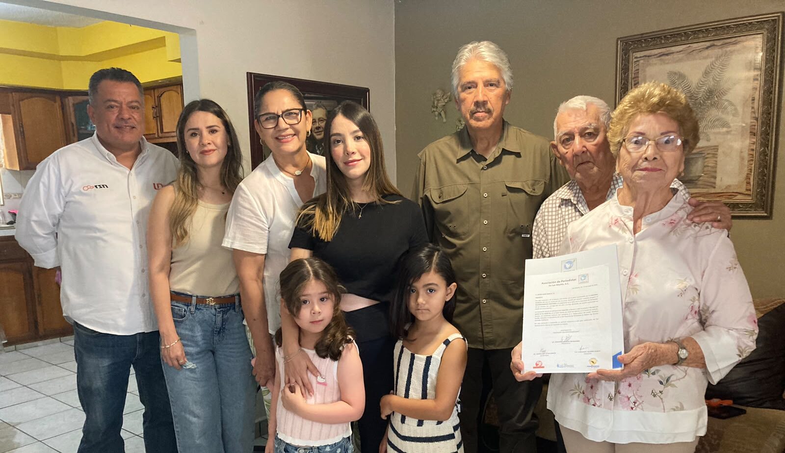 Familiares de Javier Hijar