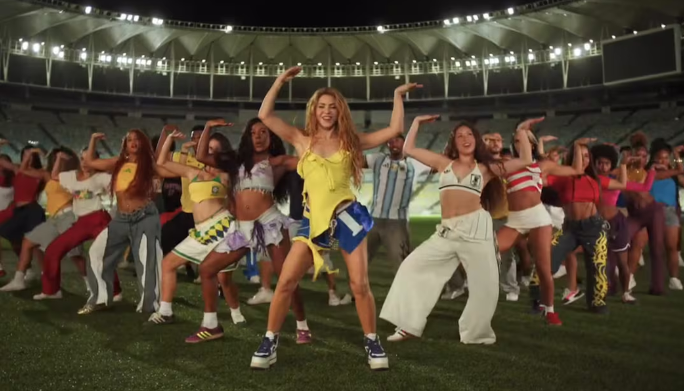 Shakira lanza la canción oficial de la Copa Mundial 2026.