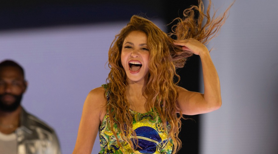 Shakira ofreció un concierto gratuito en Brasil.