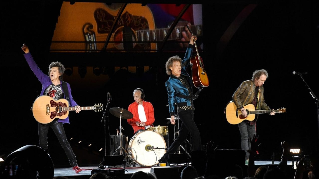 Integrantes de The Rolling Stone.