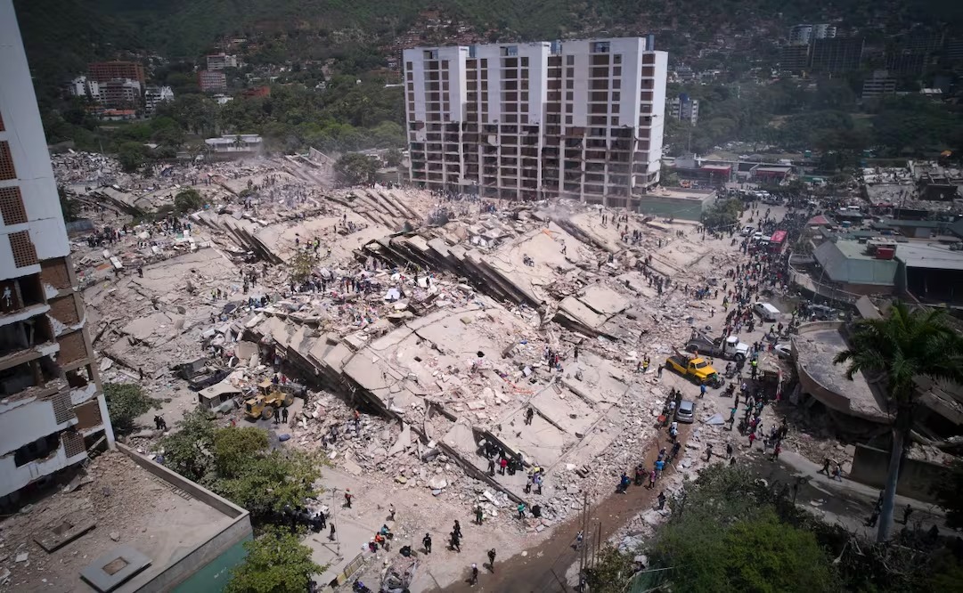 imagenes del sismo en venezuela