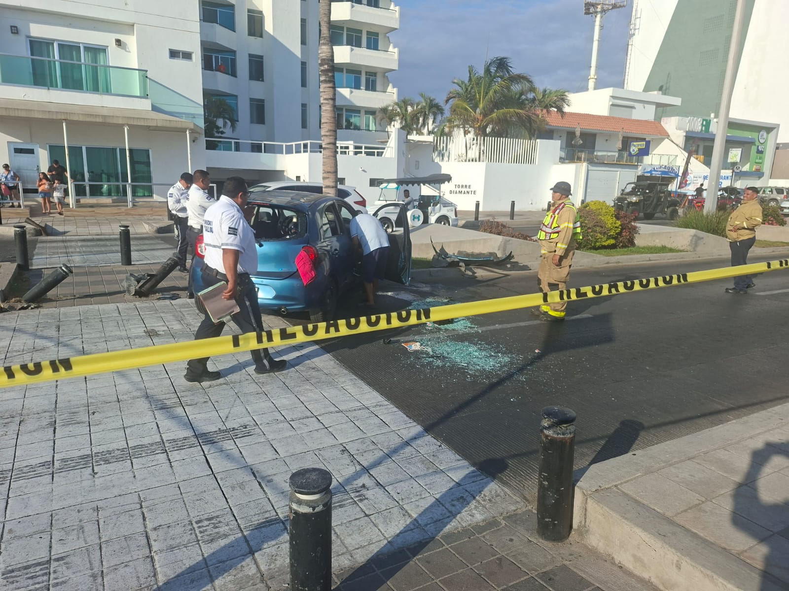 Accidente avenida Del Mar