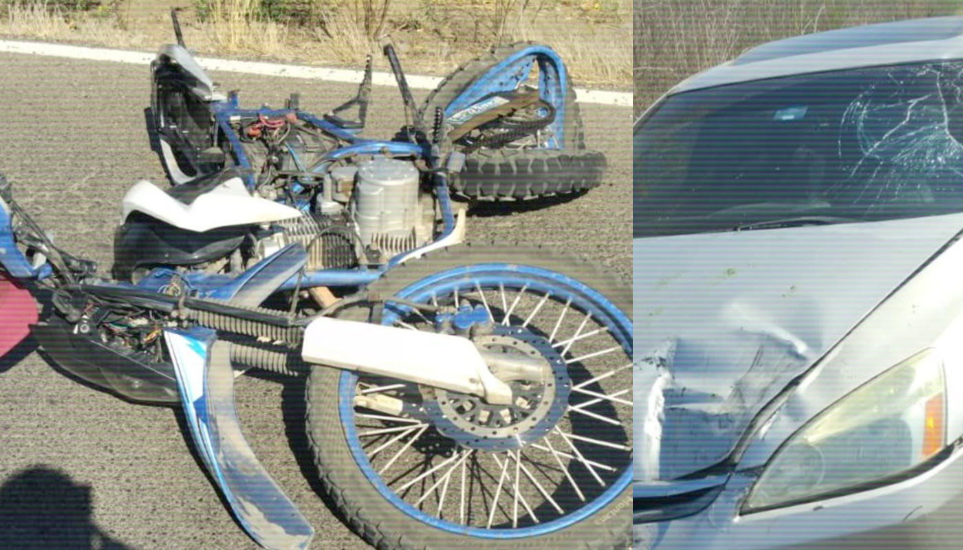 Accidente de moto