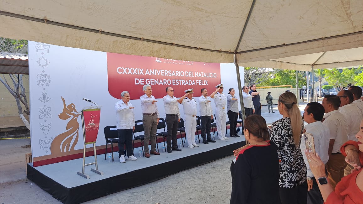 Acto cívico Genaro Estrada Félix
