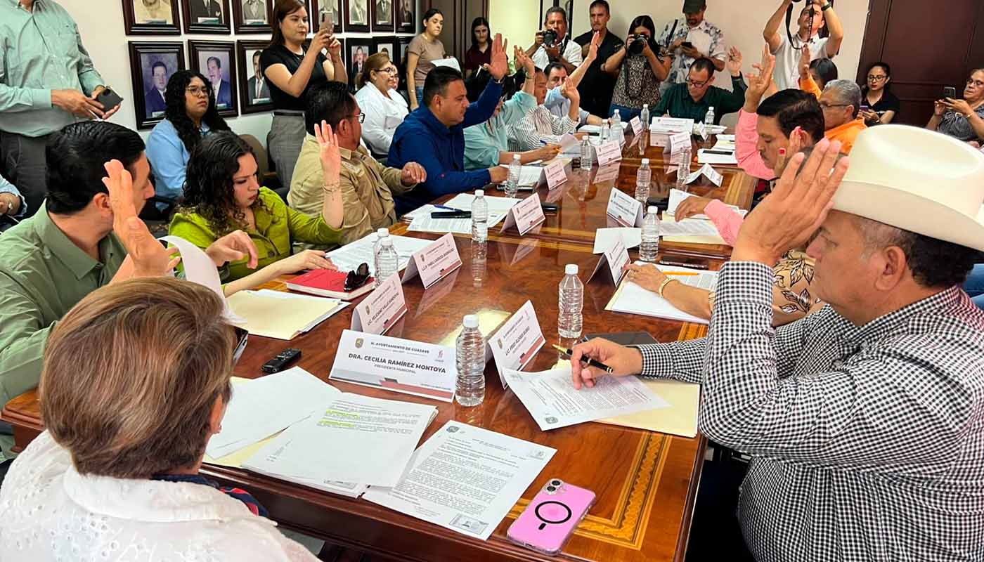 Alcaldesa presenta iniciativa en cabildo de Guasave