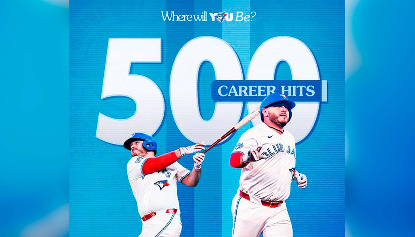 Alejandro Kirk alcanza los 500 imparables