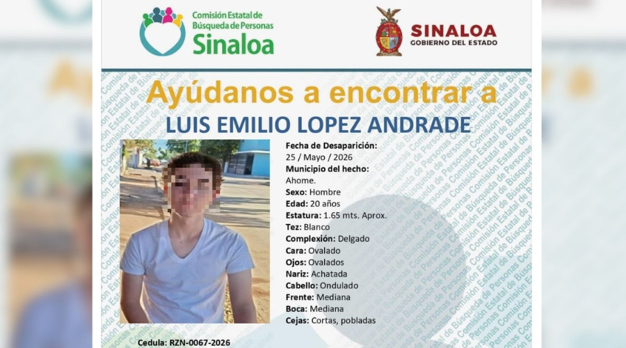 Aparece el joven Luis Emilio