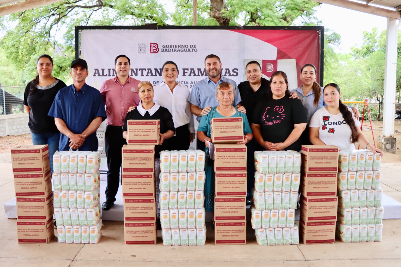 Apoyos alimentarios Badiraguato