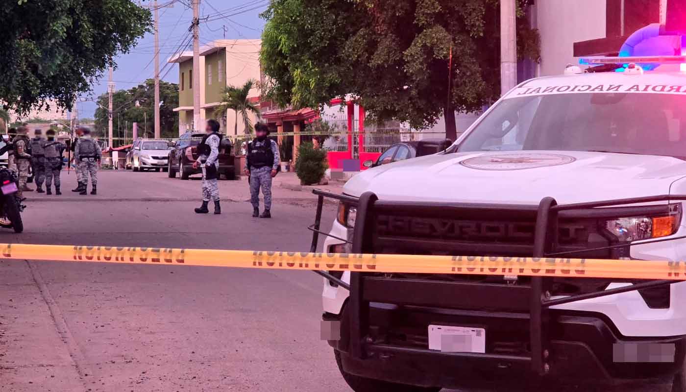 Asesinan a un hombre frente a su domicilio en Culiacán