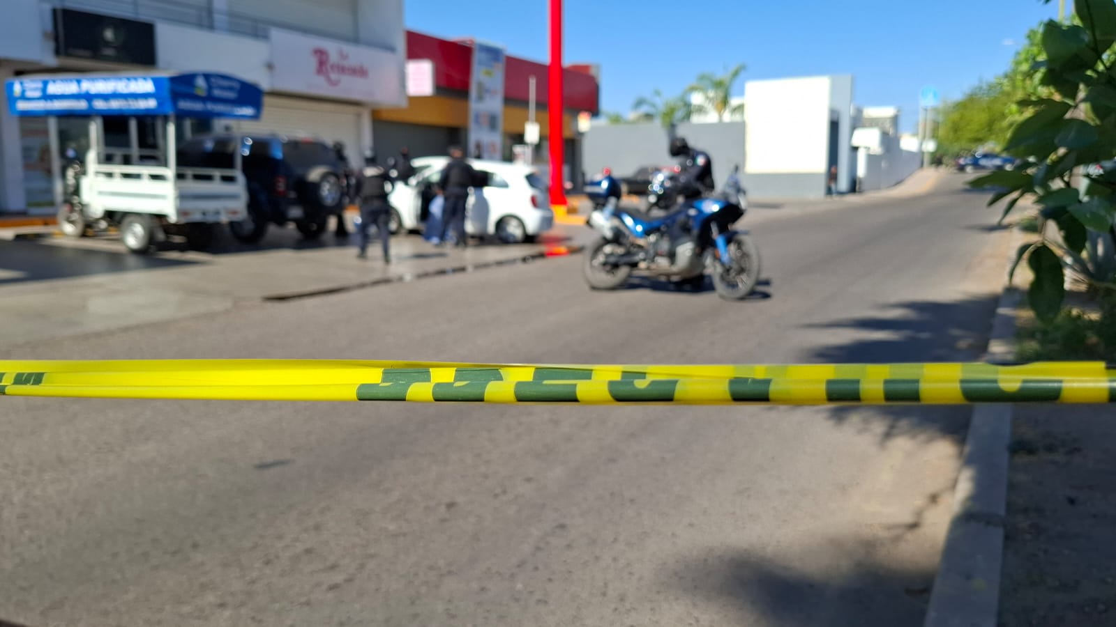 Asesinan al chofer de un auto frente a una purificadora de agua