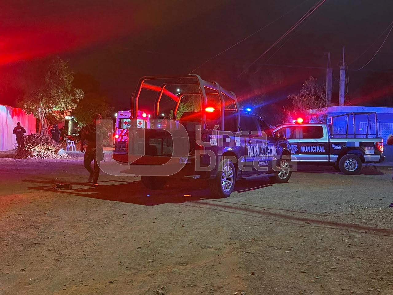 Ataque armado a pareja y menor